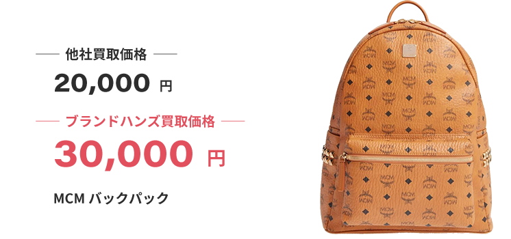 ブランド買取ブランドハンズMCMの買取