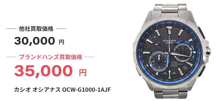 ブランド買取ブランドハンズカシオ買取