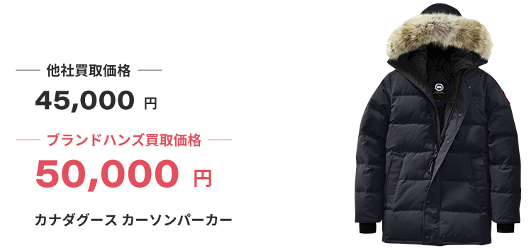 ブランド買取ブランドハンズカナダグース買取
