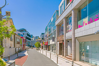 路面店の風景