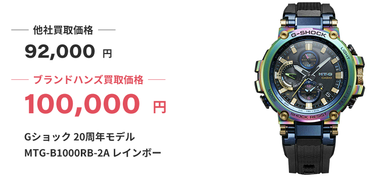 ブランド買取ブランドハンズGshock時計買取