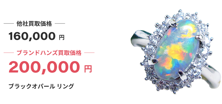 ブランド買取ブランドハンズ大阪オパールの宝石買取