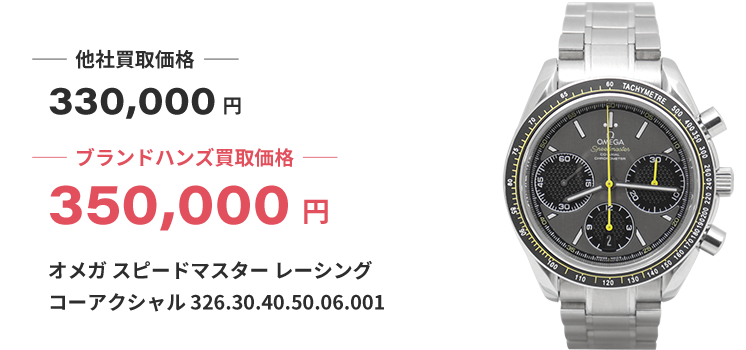 ブランド買取ブランドハンズ京都オメガスピードマスター時計買取