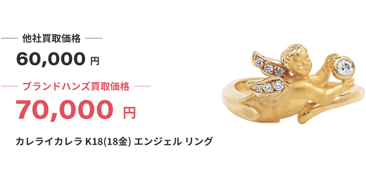 ブランド買取ブランドハンズカレライカレラ買取