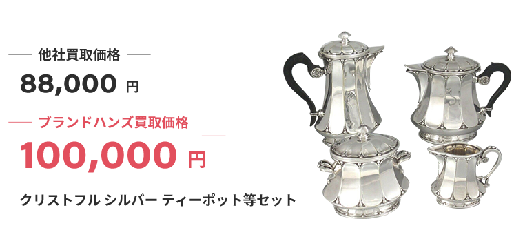 ブランド買取ブランドハンズクリストフル買取