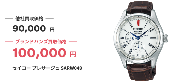 ブランド買取ブランドハンズセイコー買取