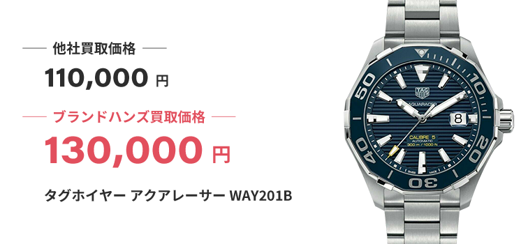 ブランド買取ブランドハンズ京都タグホイヤー時計買取