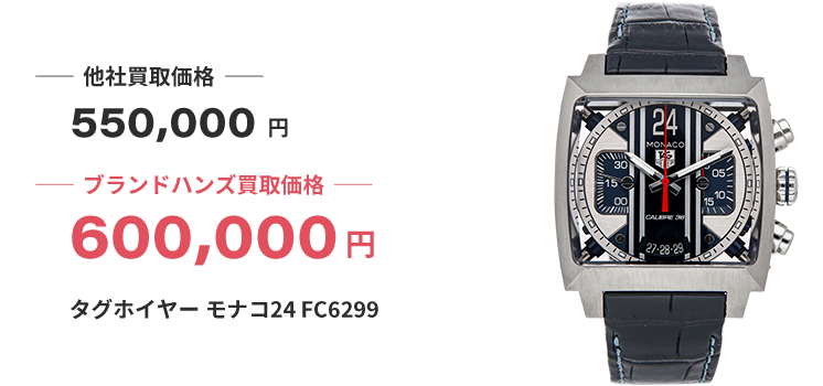 ブランド買取ブランドハンズ大阪タグホイヤーモナコ24時計買取