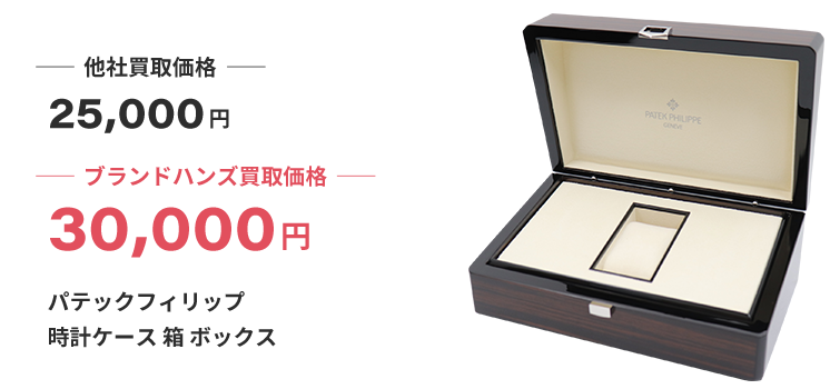 ブランド買取ブランドハンズパテックフィリップ時計ケース箱ボックス買取