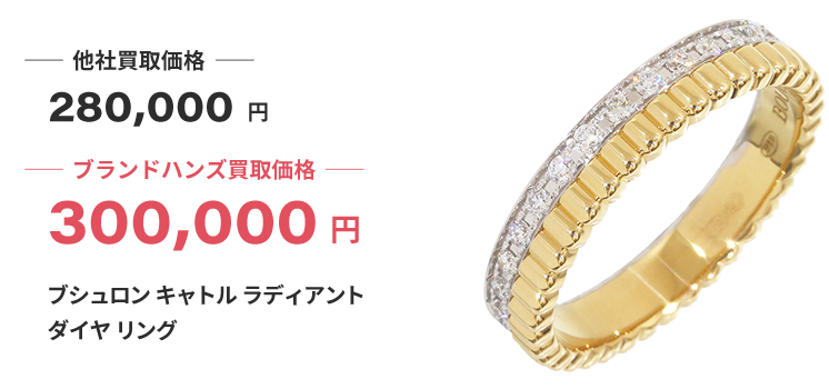 ブランド買取ブランドハンズ大阪ブシュロン買取