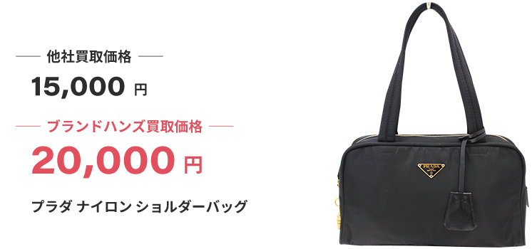 ブランド買取ブランドハンズ大阪プラダ買取