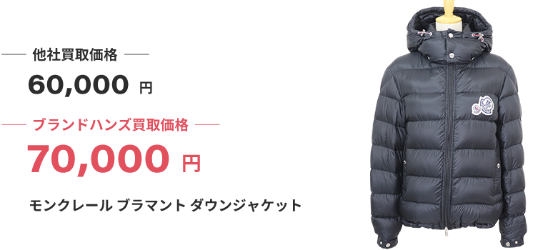 ブランド買取ブランドハンズモンクレールダウン買取