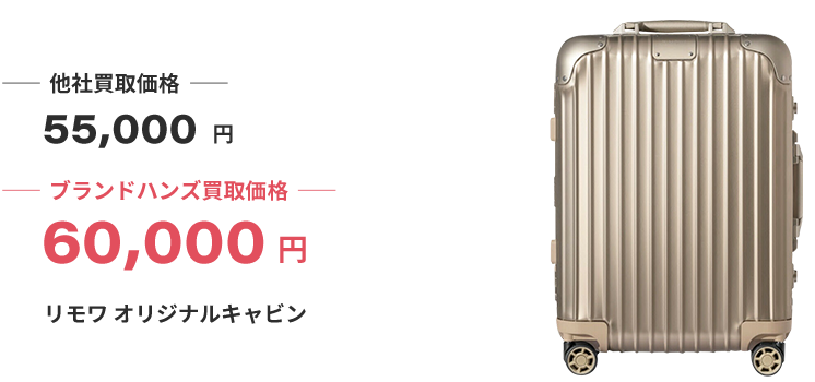 ブランド買取ブランドハンズリモワ買取