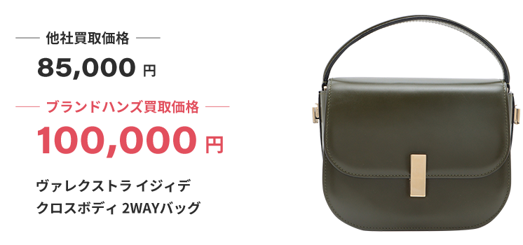 ブランド買取ブランドハンズ兵庫ヴァレクストライジィデクロスボディ2WAYバッグ買取