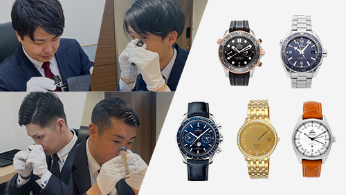 オメガの時計シーマスター-スピードマスター-コンステレーション