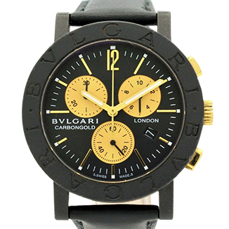 ブルガリのBulgari Carbongold時計