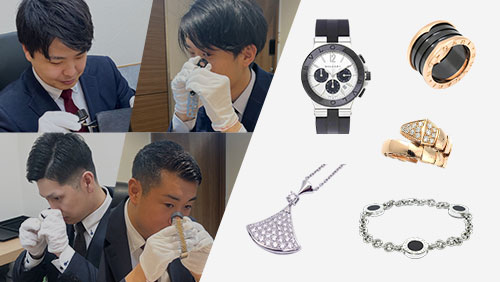 ブランドハンズの鑑定士とブルガリの時計リングネックレスブレスレット-ビーゼロ