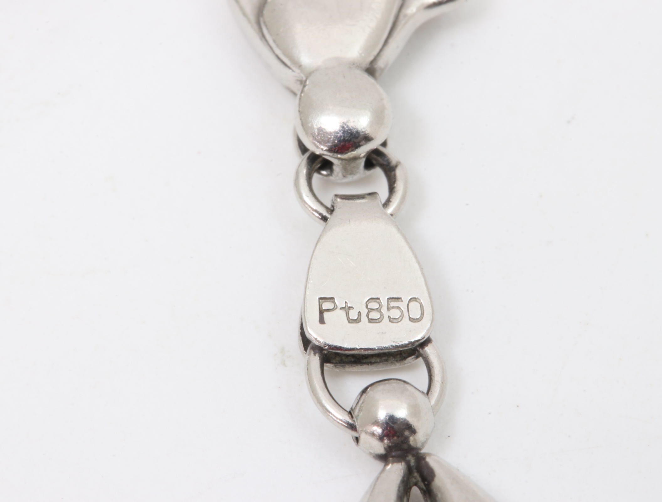 Pt850ブレスレット刻印