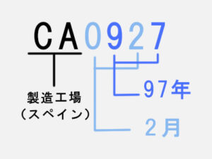 ルイヴィトン1990~2006年のシリアル