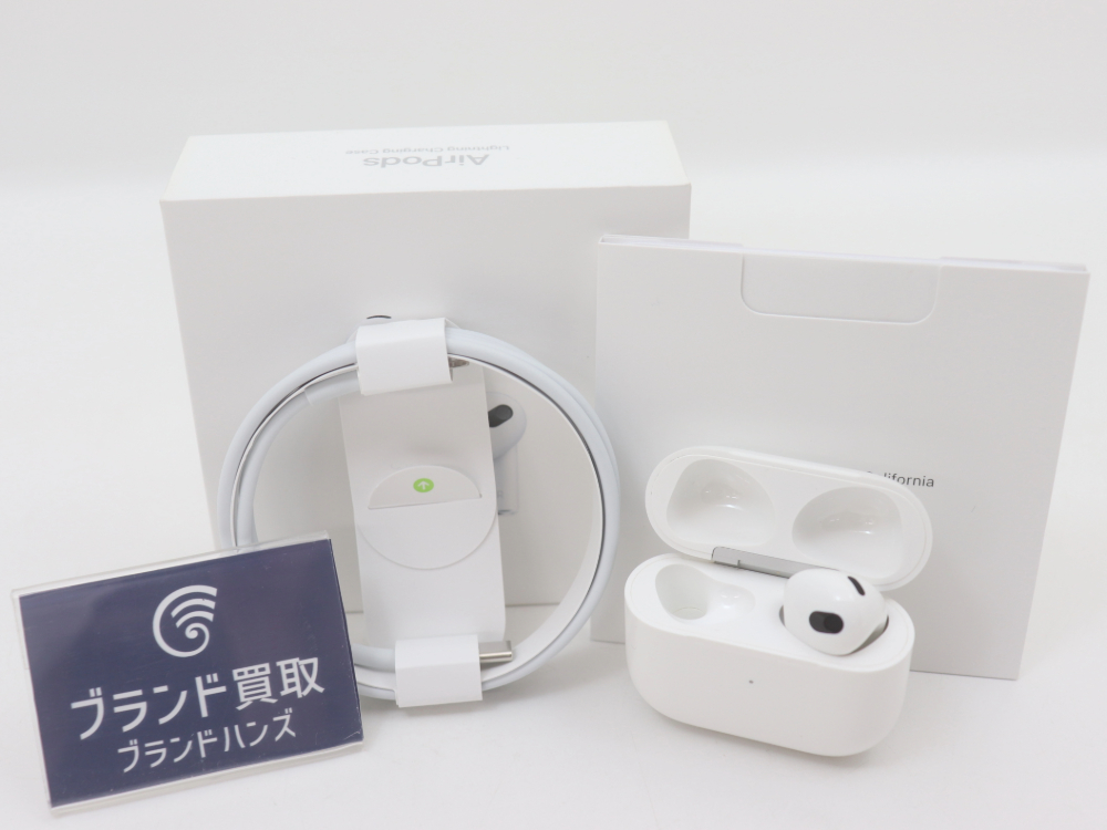アップルエアポッズ片耳無し本体付属品セット