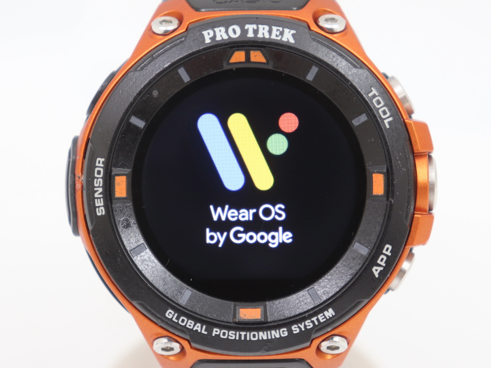 カシオのプロトレックスマートウォッチ正面
