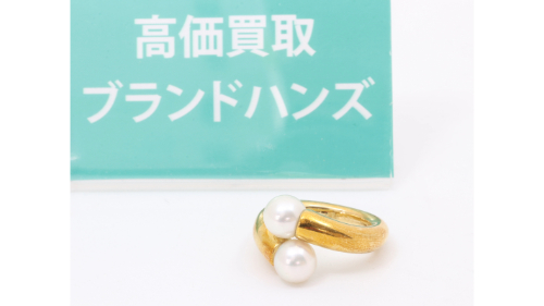 カルティエ 750 ペルラトワエモワ リング 全体