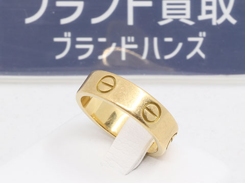 カルティエK18ラブリング