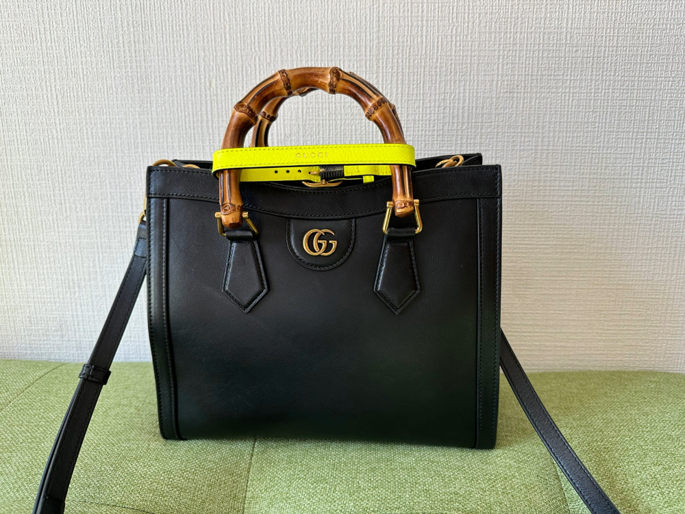 グッチのダイアナバンブーハンドバッグ正面