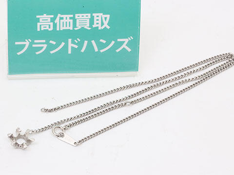ダイヤ取れプラチナPT850ネックレス