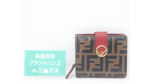 フェンディのエフイズ財布8M0386