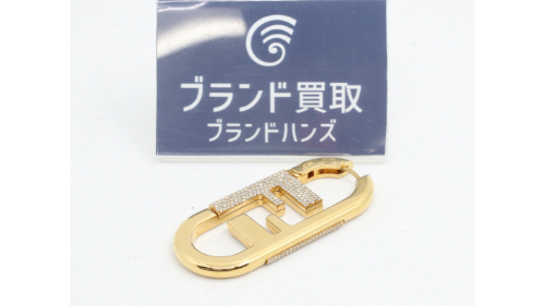 フェンディオーロックシングルピアス