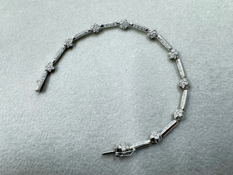 ポンテヴェキオダイヤブレスレットK18WG