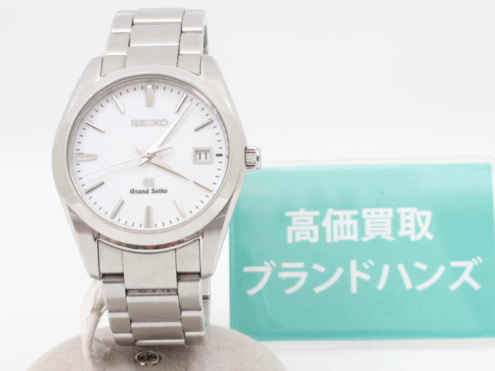 不動のグランドセイコーの時計正面
