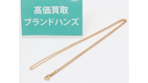 ティファニーK18ネックレス