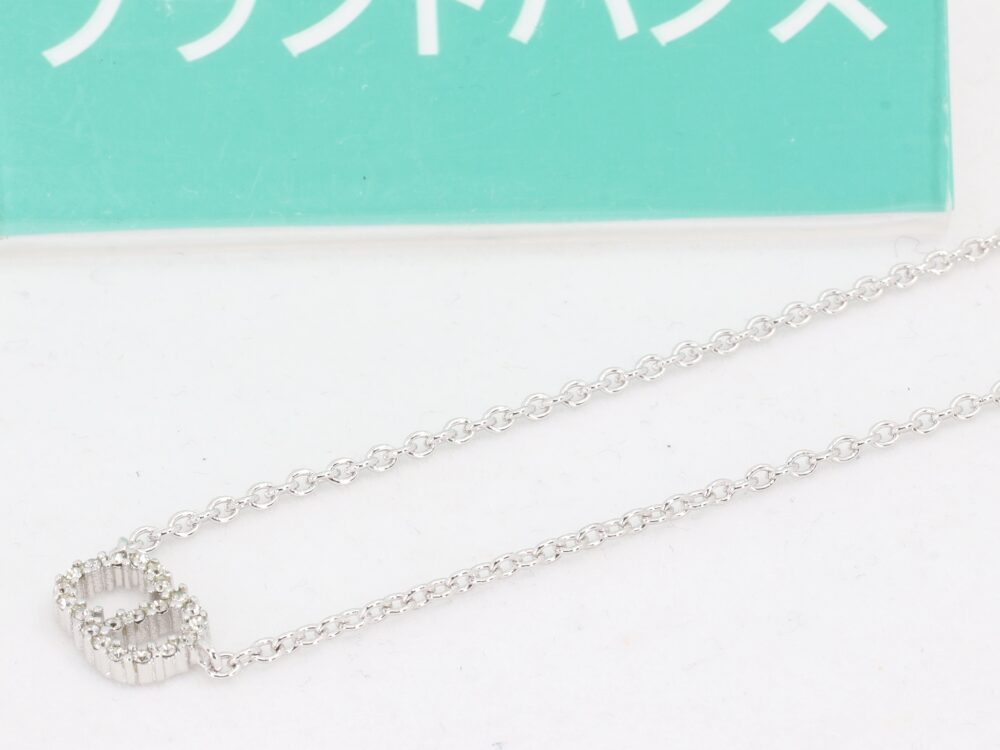 ディオールのCDロゴネックレス