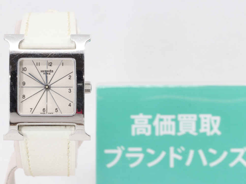 エルメスのHウォッチHH1.210正面