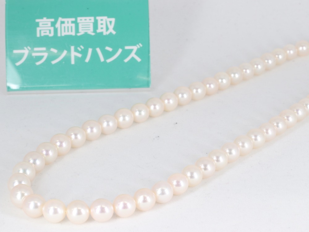 タサキのSVパールネックレス全体