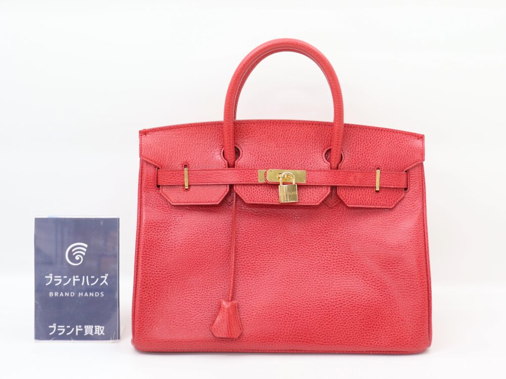 ハイクラスバーキン型ハンドバッグ正面