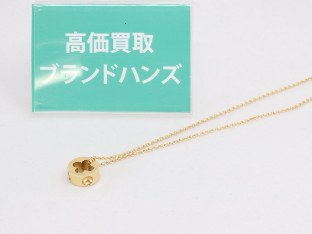 ルイヴィトンのパンダンティフK18YGネックレス全体