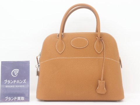 傷のあるエルメスのボリード31ブッフル