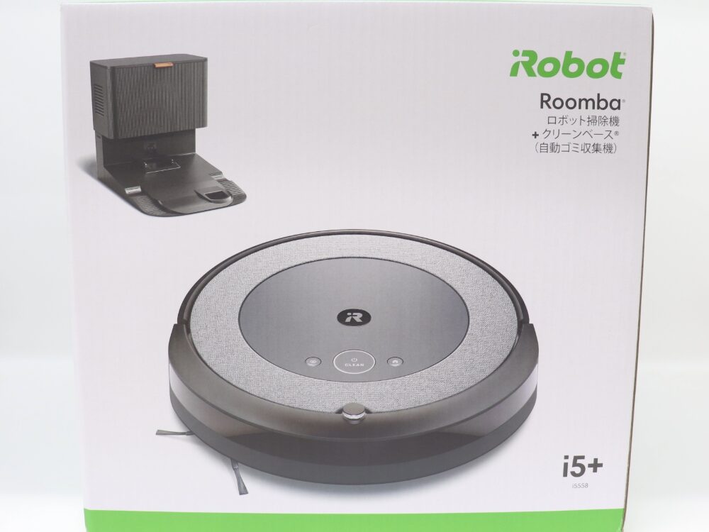 新品のアイロボットルンバi5正面
