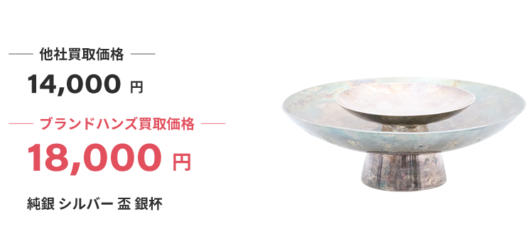 純銀-シルバー-盃-銀杯買取18000円